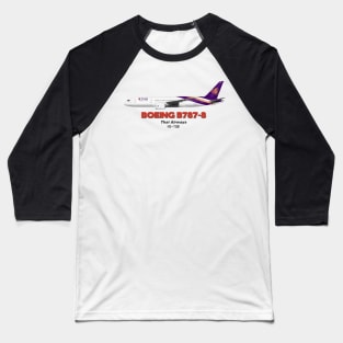 Boeing B787-8 - Thai Airways Baseball T-Shirt